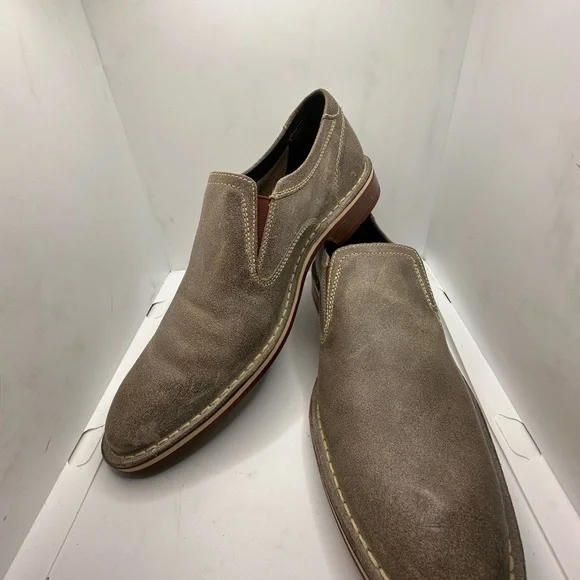 Cole Haan | Shoes | Cole Haan Mens Taupe Slipon Loafers  display picture 3